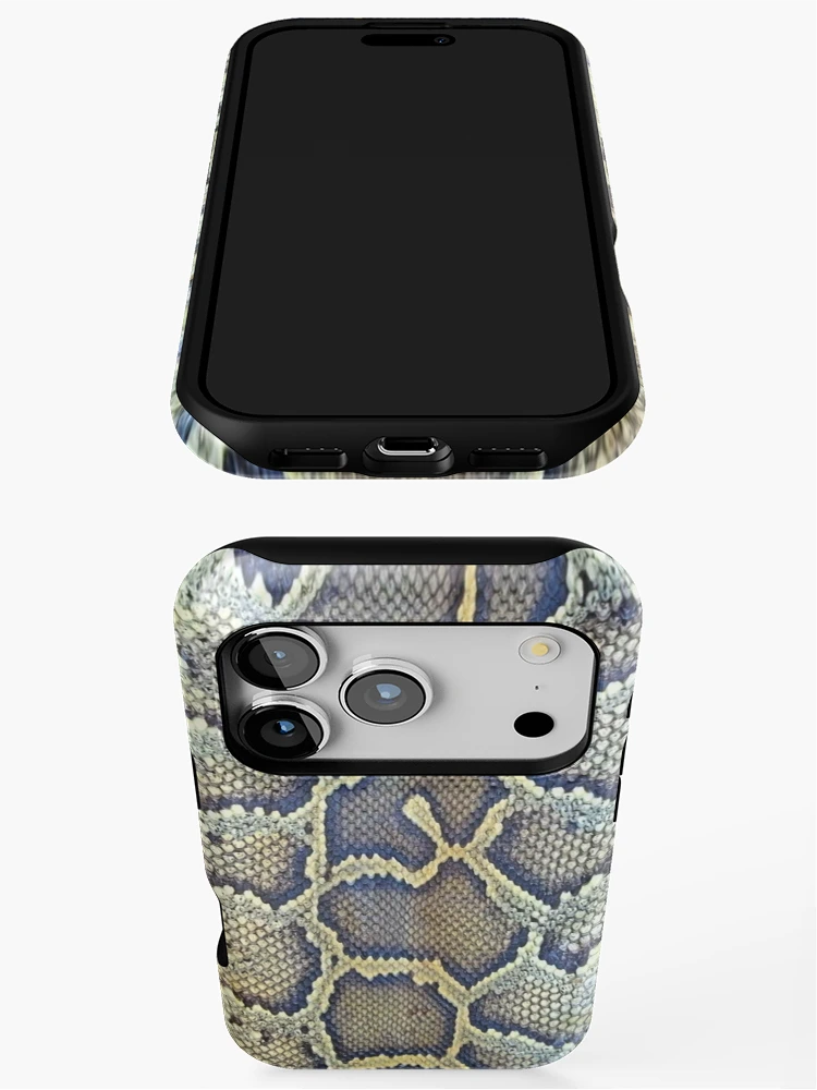 Thumbnail 3 of 4, iPhone Case, Burmese Python Skin designed and sold by Tree45.