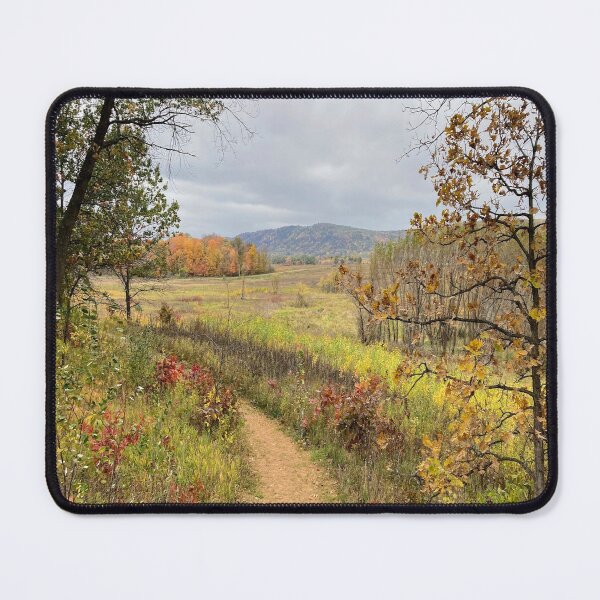Item preview, Fall Hiking Trail Landscape designed and sold by Bridget Swanson.