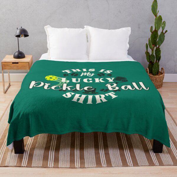 Item preview, Lucky Pickle Ball St Patricks Day designed and sold by CheekyChimpCo.