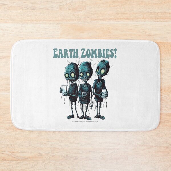 Item preview, Earth Zombies The Green Trio- For Light Backgrounds designed and sold by The Imagination Source™.