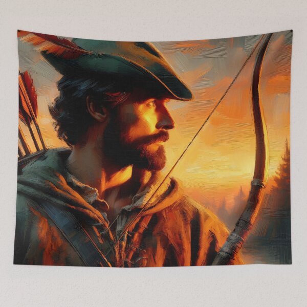 Artikelvorschau, Robin Hood entworfen und verkauft von ClassicRetroism.