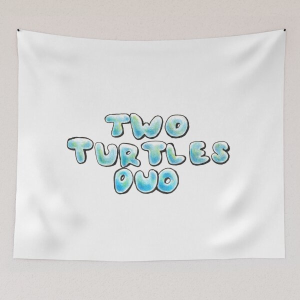 Item preview, Two Turtles Duo Vertical Logo designed and sold by twoturtlesduo.