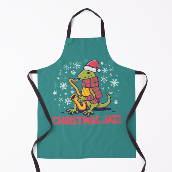 Item preview, Saxophone Lizard Christmas Jingle designed and sold by VoyteksDesigns.