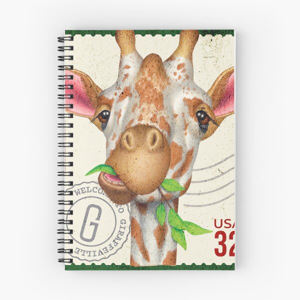 Item preview, Cute Giraffe Grunge Stamp designed and sold by Danny Gordon.