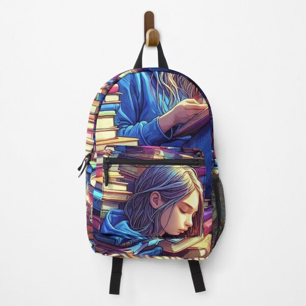 Item preview, Books and girl. designed and sold by growing-mom.