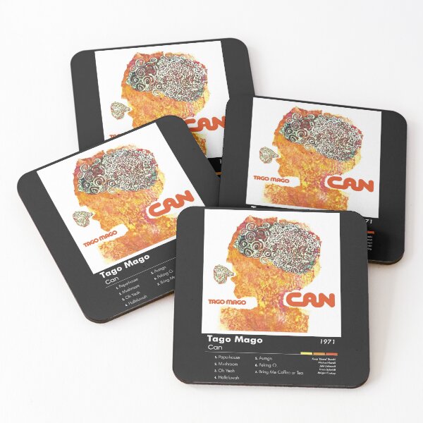 Item preview, Can - Tago Mago | Album Card (Dark) designed and sold by theoralcollage.