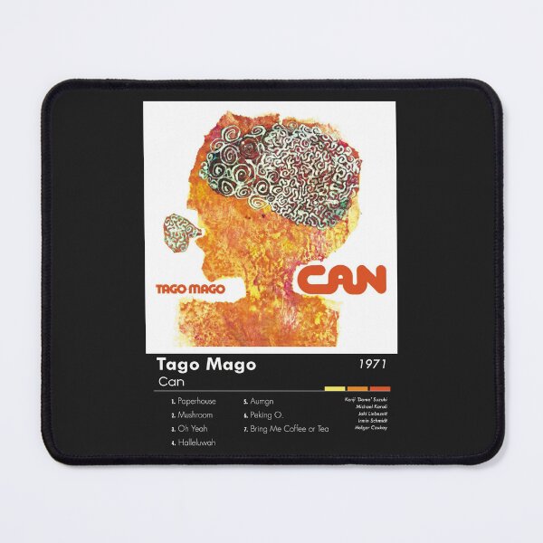 Item preview, Can - Tago Mago | Album Card (Dark) designed and sold by theoralcollage.