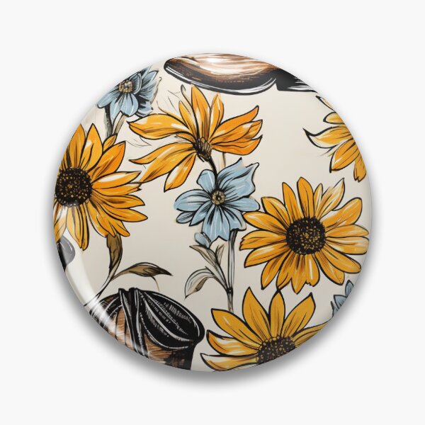 Item preview, cowboy boots with sunflowers #2 designed and sold by darkartsflowers.