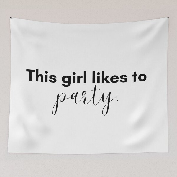 Item preview, This Girl Likes to Party designed and sold by TrendIt-.