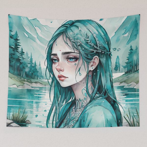 Item preview, Tears of Hope: Digital Art that Transforms Grief into an Unforgettable Aesthetic Experience. designed and sold by Artedig.