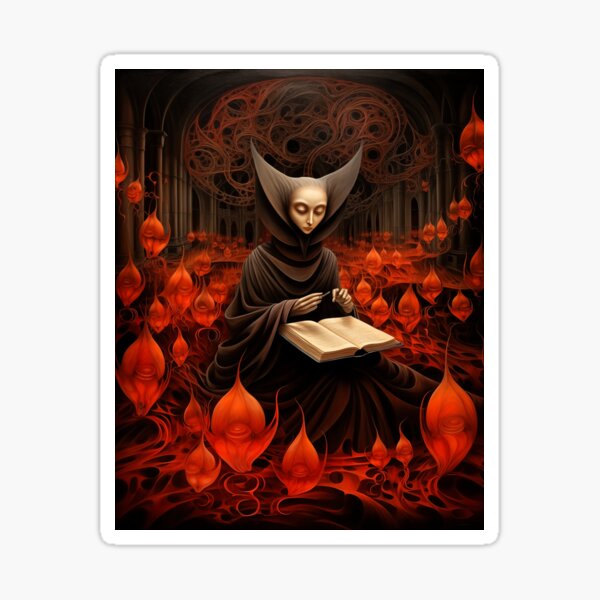 Item preview, The Book Healer - Surrealistic Art  designed and sold by Rivercoatl.