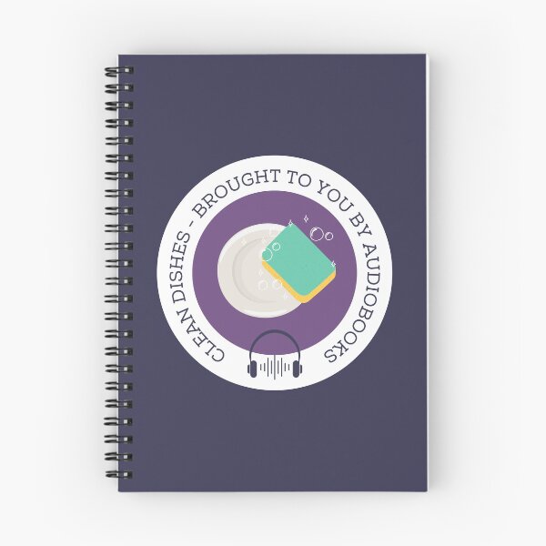 Item preview, Clean Dishes Brought to Your by Audiobooks Purple designed and sold by MyPetMinotaur.