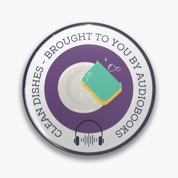 Item preview, Clean Dishes Brought to Your by Audiobooks Purple designed and sold by MyPetMinotaur.
