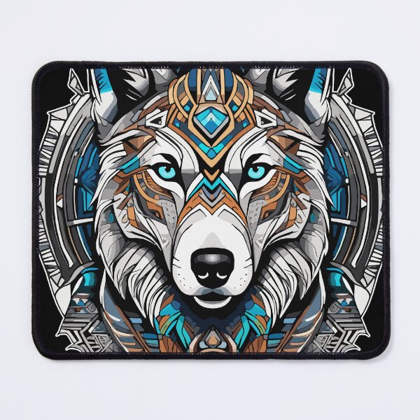 Item preview, Futuristic Wolf 001W designed and sold by manifestroots.
