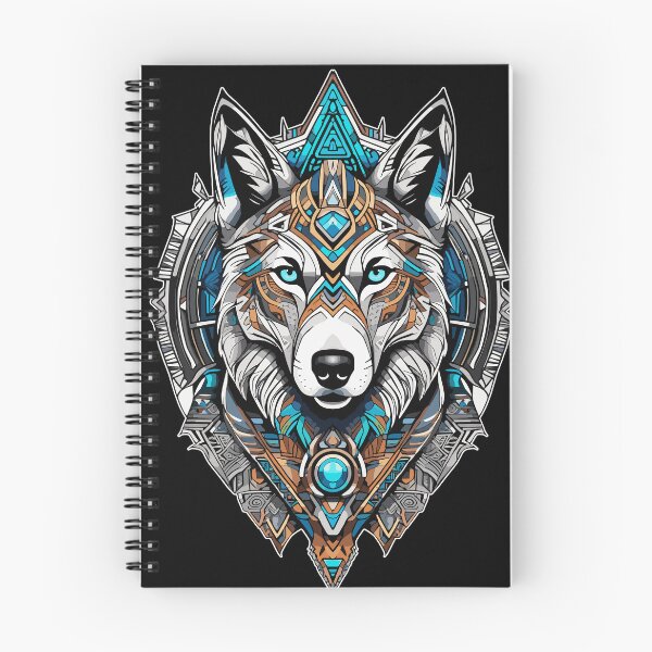 Item preview, Futuristic Wolf 001W designed and sold by manifestroots.