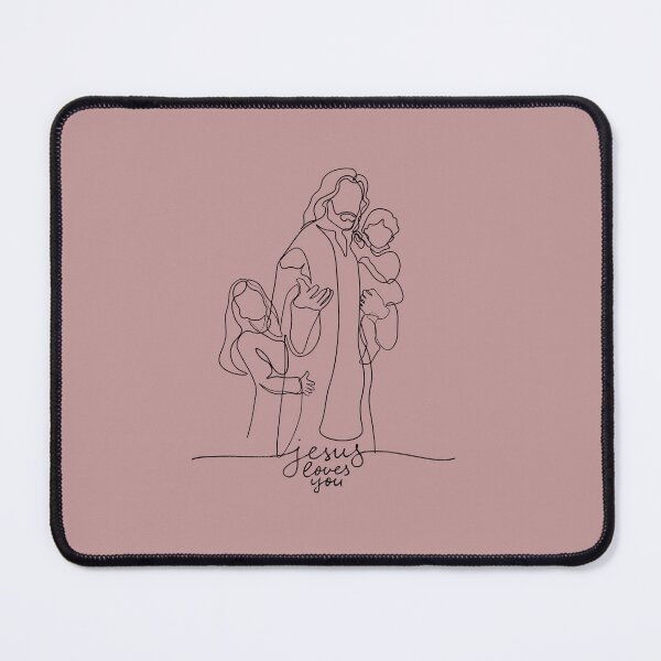 Item preview, Jesus loves and carries you designed and sold by LoveAlwaysCo.