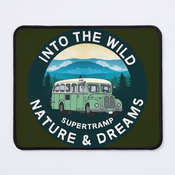 Item preview, Into The Wild - Leave No Trace Respect Shirt - Supertramp - Respect Nature t-shirt - Protect nature t shirt - Wanderlust Nature designed and sold by happygiftideas.