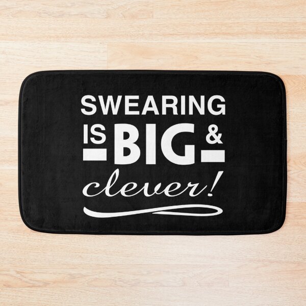 Item preview, Swearing is big and clever! designed and sold by DotorEaon.