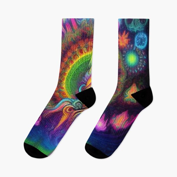 Item preview, Colorful Pschedelic Trippy Third Eye Art designed and sold by TheDarkWardrobe.