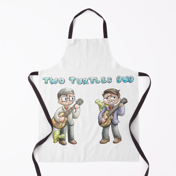 Item preview, Two Turtles Duo Logo with Characters designed and sold by twoturtlesduo.