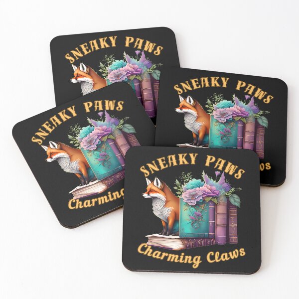 Item preview, Sneaky Paws, Charming Claws. fox lover designed and sold by FoxVibes.