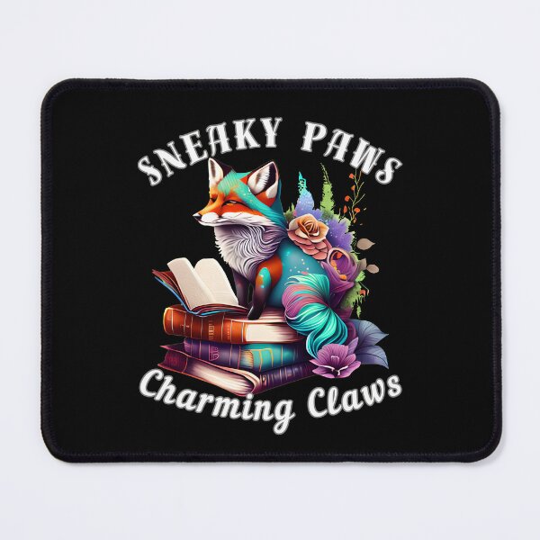Item preview, Sneaky Paws, Charming Claws. fox quote designed and sold by FoxVibes.