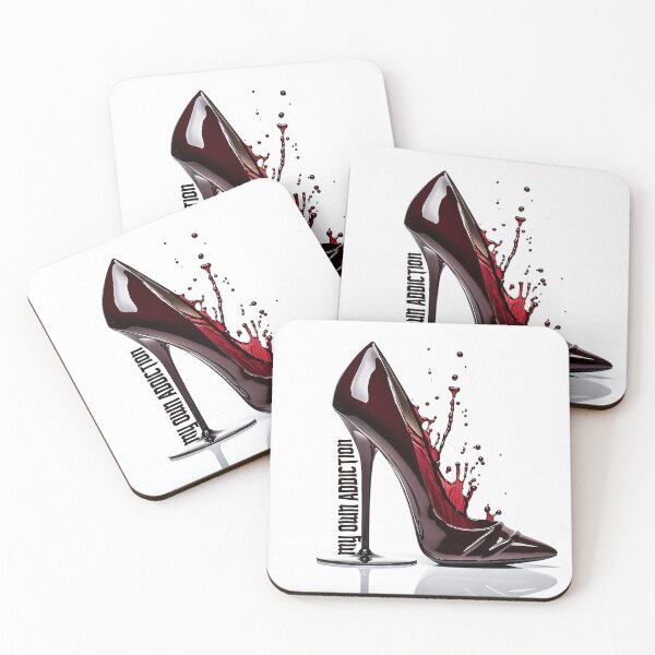 Item preview, Wine & Shoe Addict designed and sold by MyOwnAddiction.