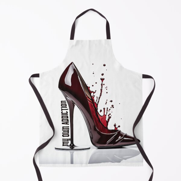 Item preview, Wine & Shoe Addict designed and sold by MyOwnAddiction.