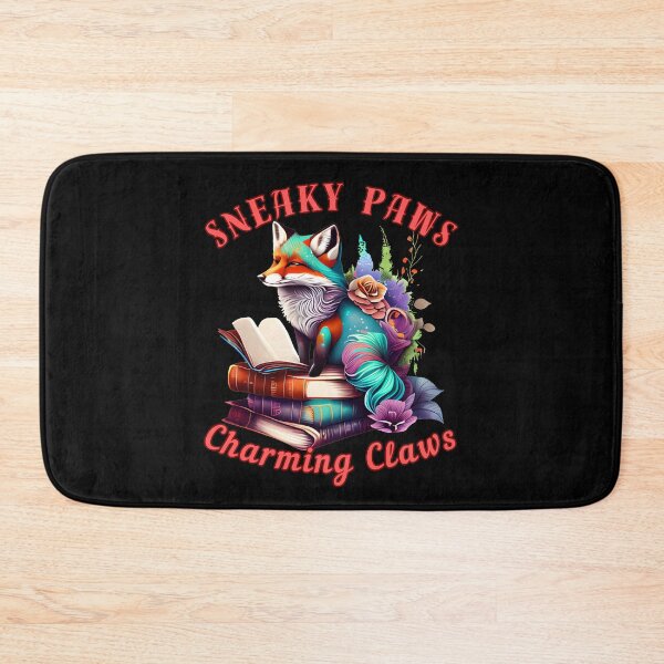 Item preview, Sneaky Paws, Charming Claws. retro fox designed and sold by FoxVibes.