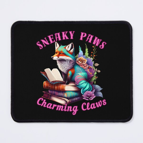 Item preview, Sneaky Paws, Charming Claws. fox foxes designed and sold by FoxVibes.