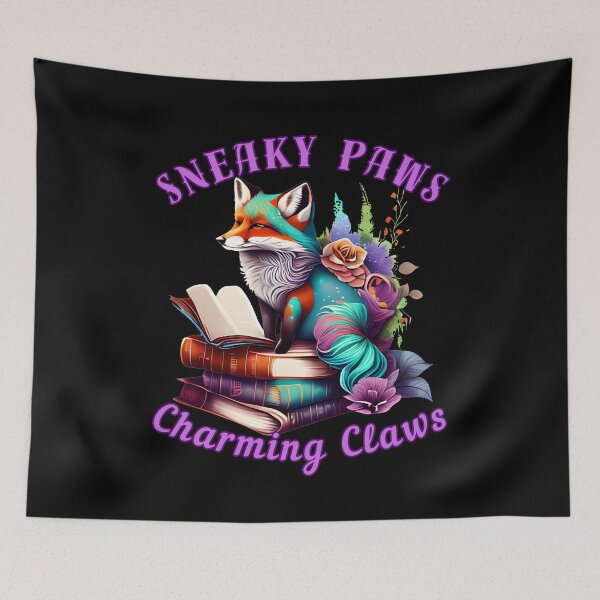 Item preview, Sneaky Paws, Charming Claws. fox boho designed and sold by FoxVibes.