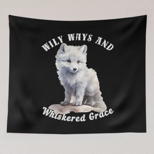 Item preview, Wily Ways And Whiskered Grace designed and sold by FoxVibes.