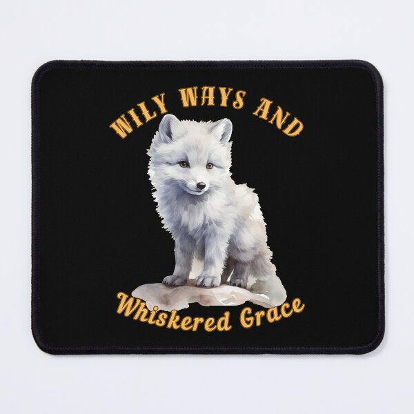 Item preview, Wily Ways And Whiskered Grace. fox lover designed and sold by FoxVibes.