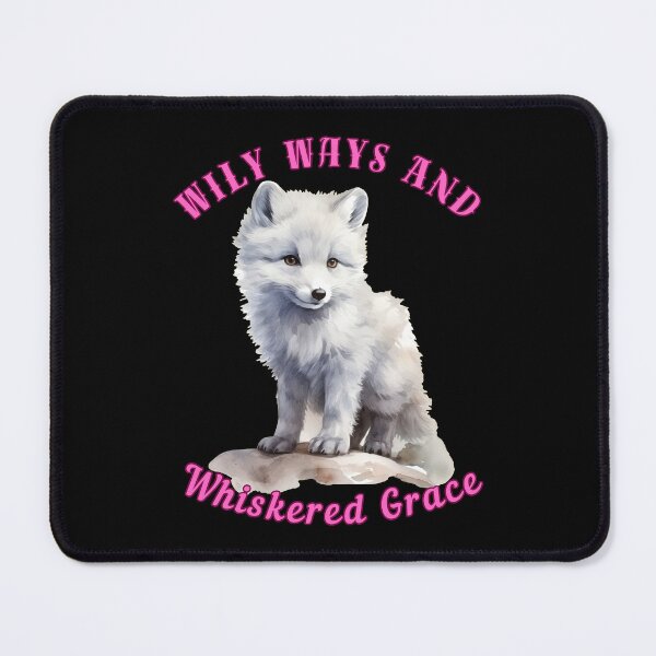 Item preview, Wily Ways And Whiskered Grace. cool fox designed and sold by FoxVibes.