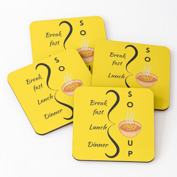 Item preview,  Break fast, Lunch, Dinner = Soup designed and sold by Ruthrasankar.