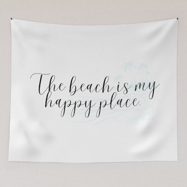 Item preview, The Beach is My Happy Place designed and sold by TrendIt-.