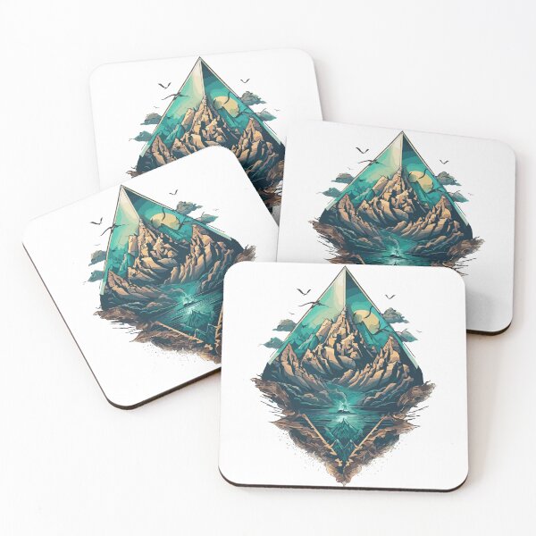 Item preview, Mountains 001 designed and sold by manifestroots.