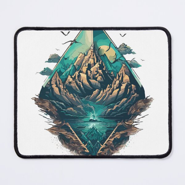 Item preview, Mountains 001 designed and sold by manifestroots.
