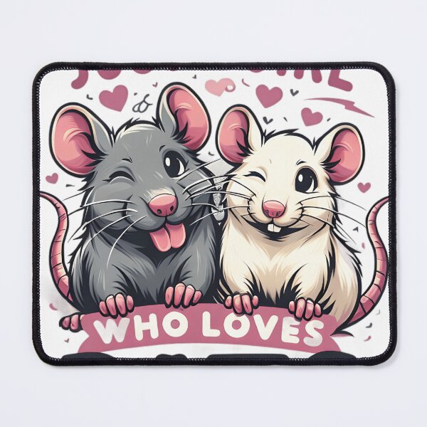 Item preview, Just a Girl Who Loves Rats - Whimsical Rats Love Design designed and sold by Studio-Mind.