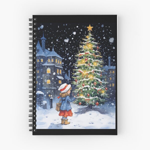 Item preview, Little Girl Looking At The Christmas Tree designed and sold by SallieIrma.