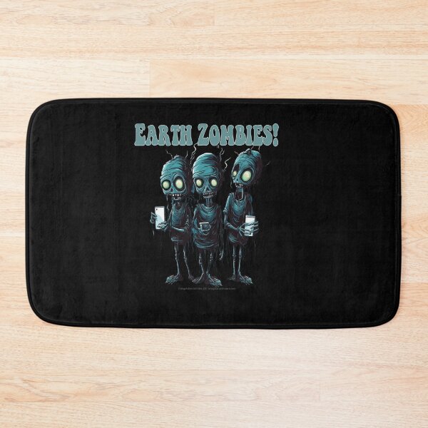 Item preview, Earth Zombies The Green Trio -  For DARK Backgrounds designed and sold by The Imagination Source™.