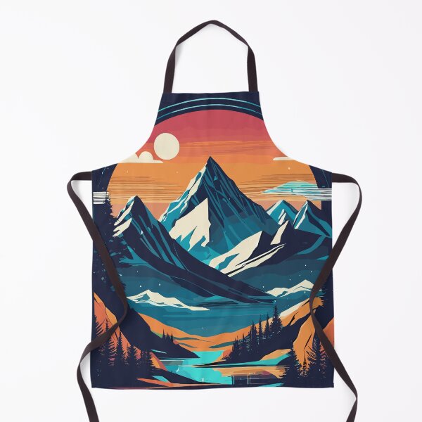 Item preview, Futuristic Mountains 002 designed and sold by manifestroots.