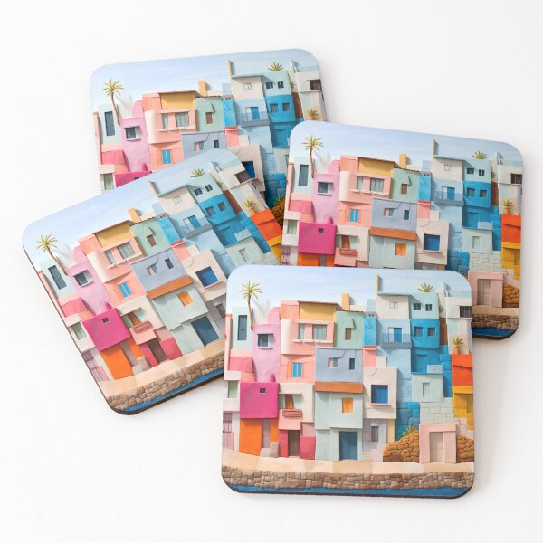 Item preview, Digital Minimalistic Village designed and sold by Kybruno's Creations.