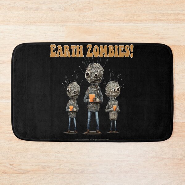 Item preview, Earth Zombies With Orange Pads -  For DARK Backgrounds designed and sold by The Imagination Source™.