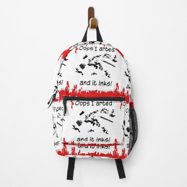 Item preview, Oops I arted and it inks! Black white and red ink designed and sold by K Mussack.