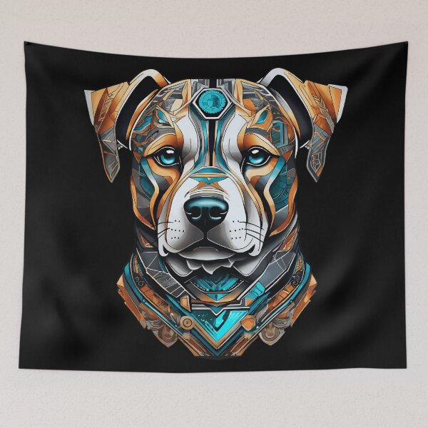 Item preview, Futuristic Dog 003 designed and sold by manifestroots.