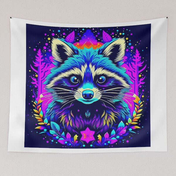 Item preview, Moonlit Mischief Whimsical Raccoon Escapades Unleashed designed and sold by Daniel Dudgeon.