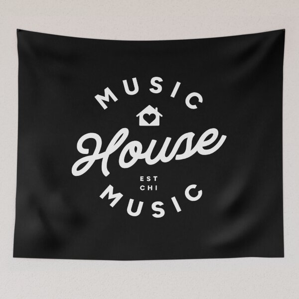 Item preview, HOUSE MUSIC  - Signature Sound (White)  designed and sold by Discothreadz.
