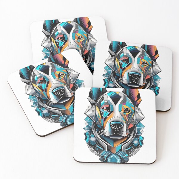 Item preview, Futuristic Dog 004 designed and sold by manifestroots.