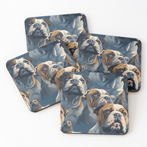 Item preview, Dogs 1 English Bulldog 4 designed and sold by DigitalPatternx.